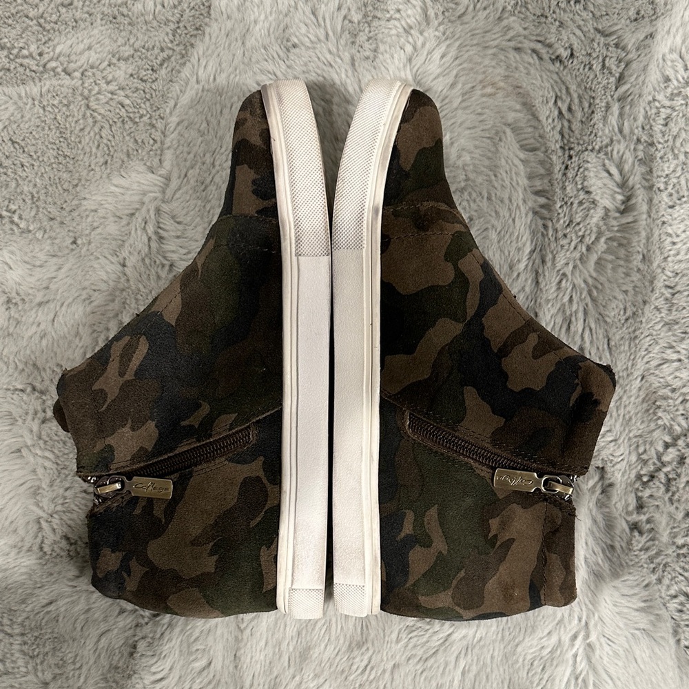 Aqua College Glady Hidden Wedge Sneakers Camo Waterproof | Women’s 8.5 🔥 - Picture 6 of 9